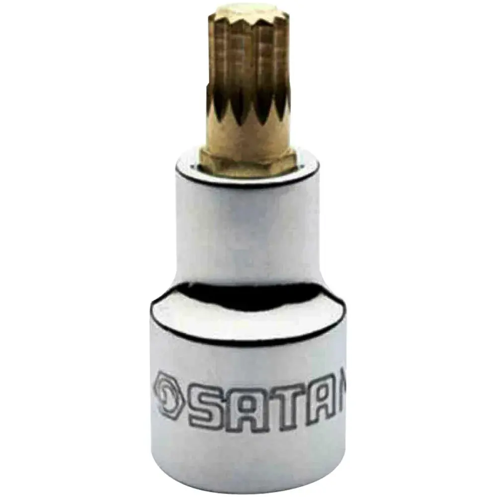 Soquete multidentado curto 10 mm encaixe 1/2 Sata ST24804SC — fotografia de referência