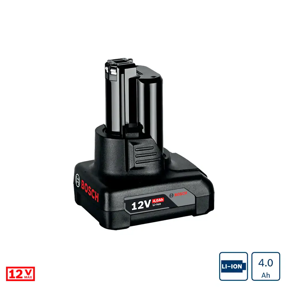 Bateria de íons de lítio Bosch GBA 12V 4,0AH — fotografia 3