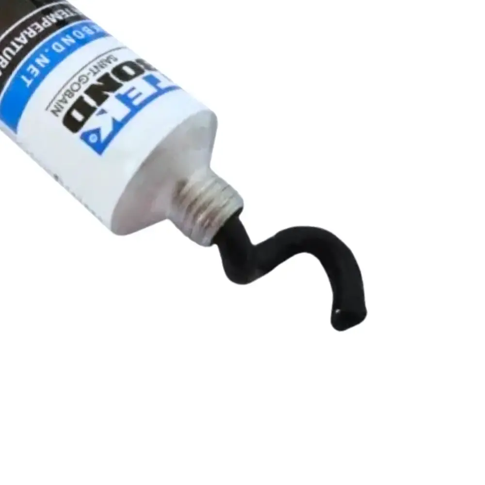 Silicone para alta temperatura vedação preto 85G tekbond TEK Bond — fotografia 5