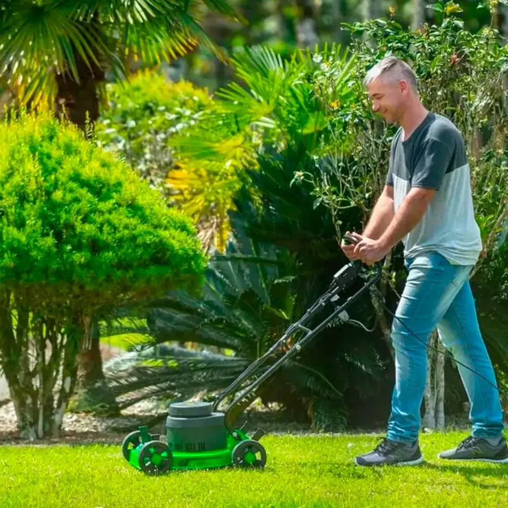 Cortador de grama elétrico 1,5 CV 1800W SL-350 Trapp 220 V — fotografia 6
