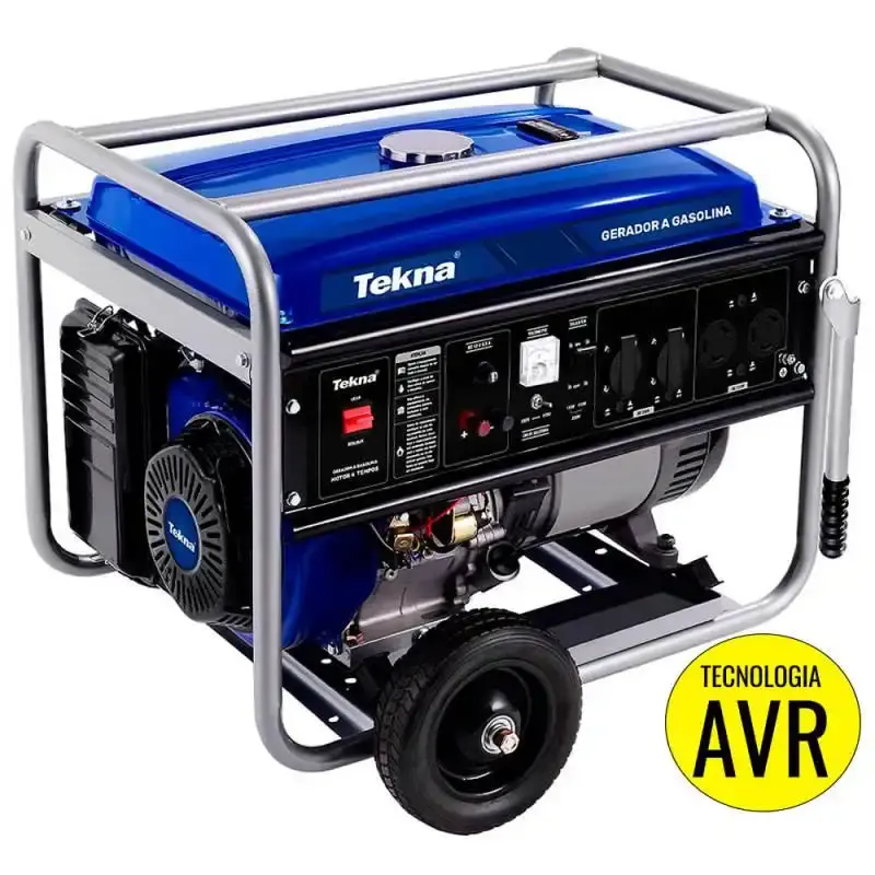 Gerador à gasolina 6,0 KVA 4 tempos bivolt GT6500FB Tekna
