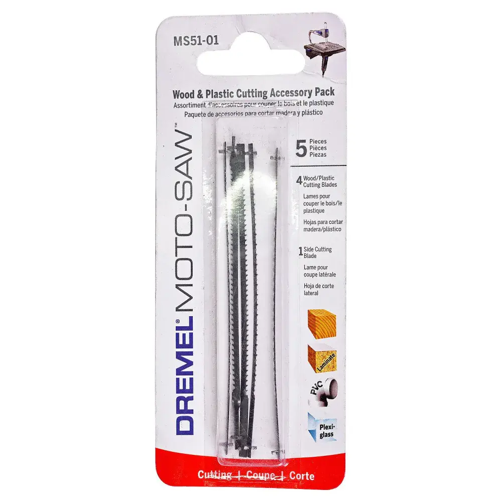 Kit lâmina serra MS51 5 peç para moto-saw Dremel — fotografia 5