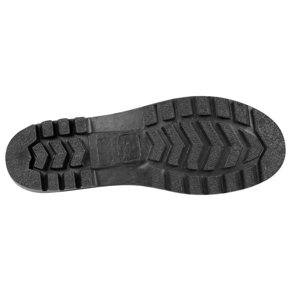 Bota pvc preta cano longo com forro N°35 Worker — fotografia 5