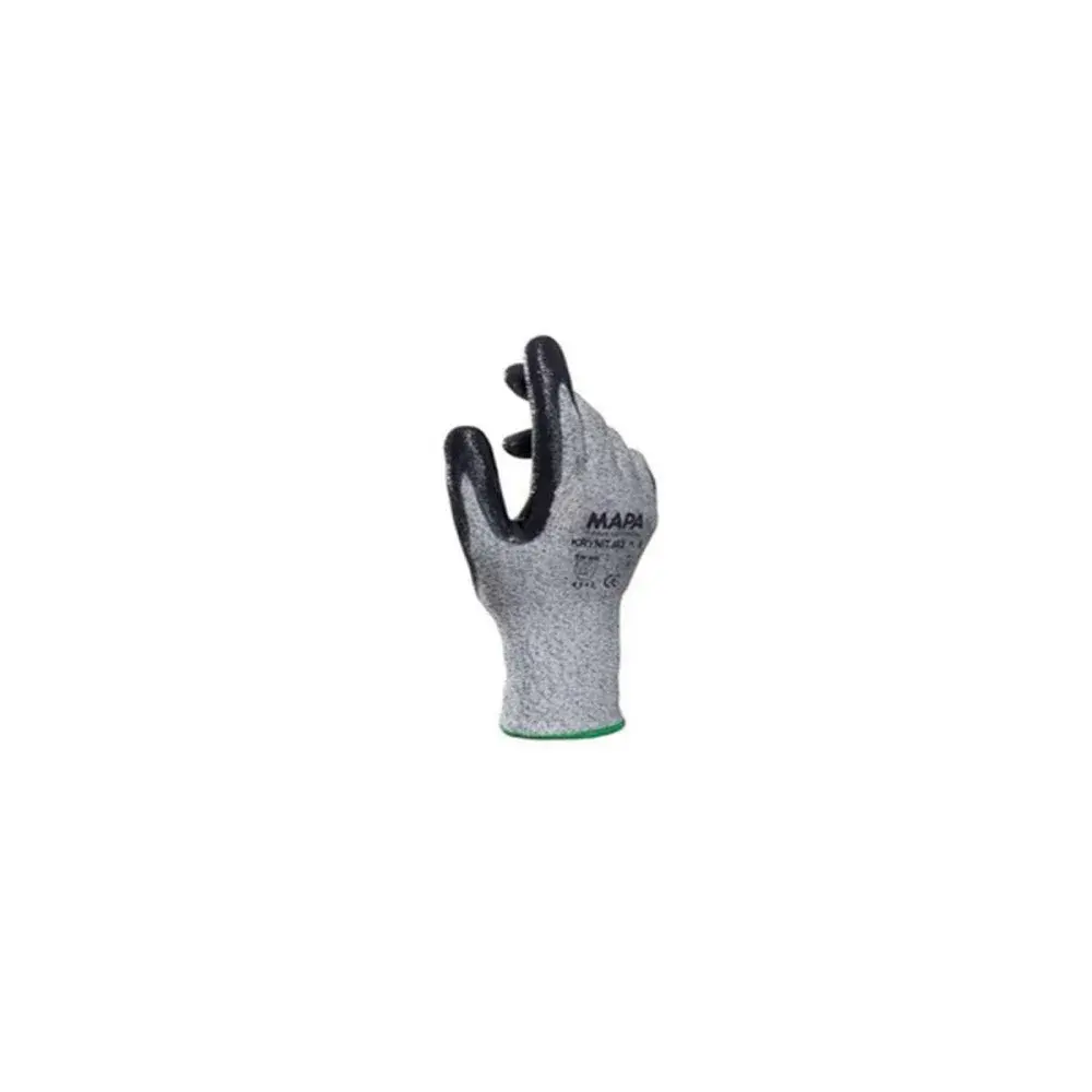 Luva res.corte T8 kr ynit f,vidro CA25411 Mapa/mucambo