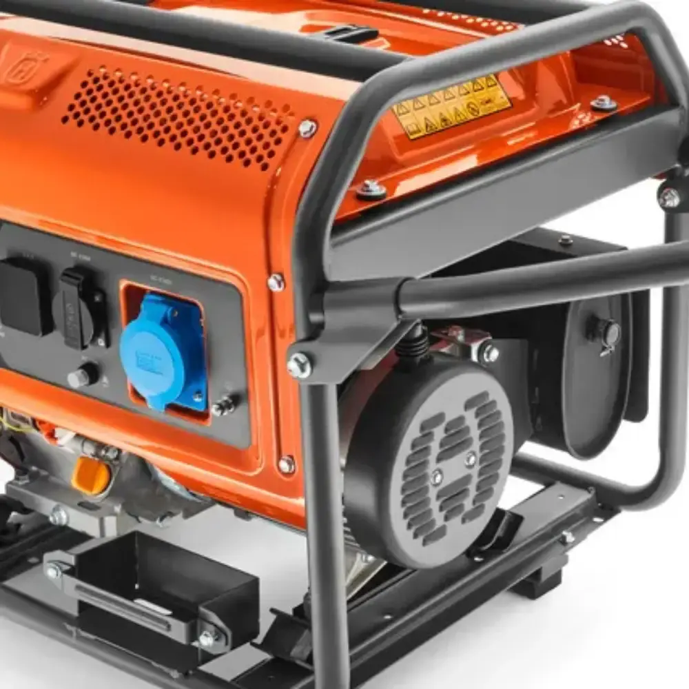 Gerador de energia a gasolina 5,5 KW 4 tempos trifásico G5500P Husqvarna — fotografia 5