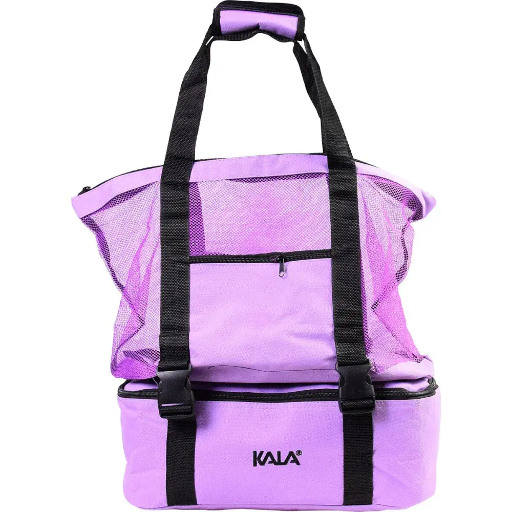 Bolsa térmica sintética 2 em 1 lilas 35L Kala — fotografia 2