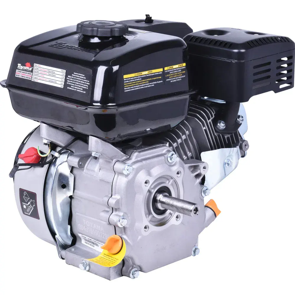 Motor a gasolina 4 tempos 6,5 hp TE65N multiuso Toyama — fotografia 4