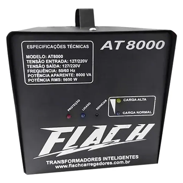 Auto transformador inteligente 110/220V AT8000 - Flach