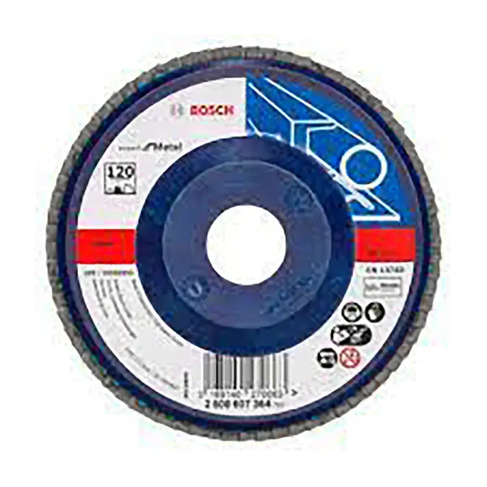 Disco flap expert for metal GR120 180MM reto Bosch — fotografia de referência