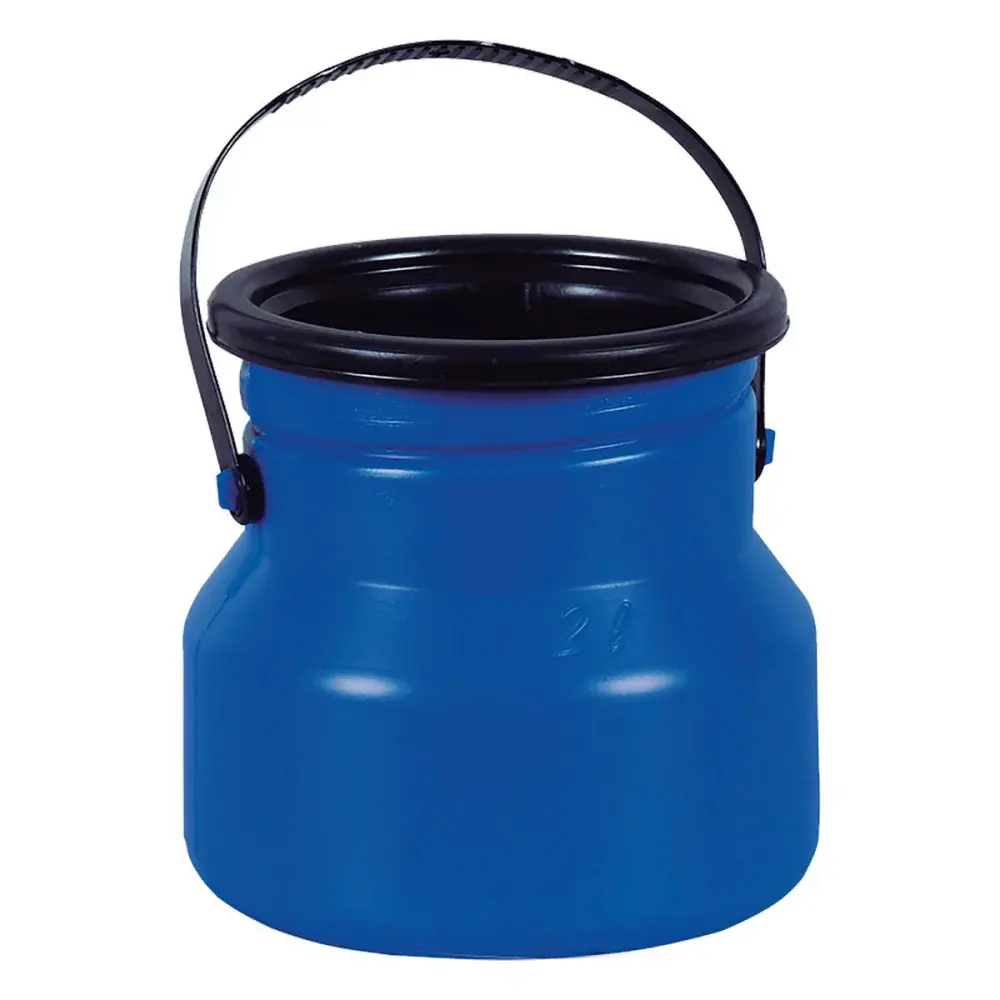 Galão para leite de plástico azul 2L Injesul
