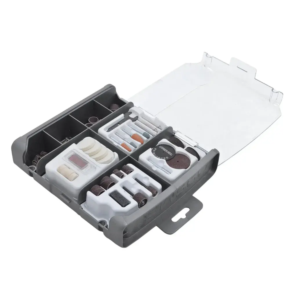 Kit para mini retifica com 110 peç de uso geral 709 Dremel — fotografia 7