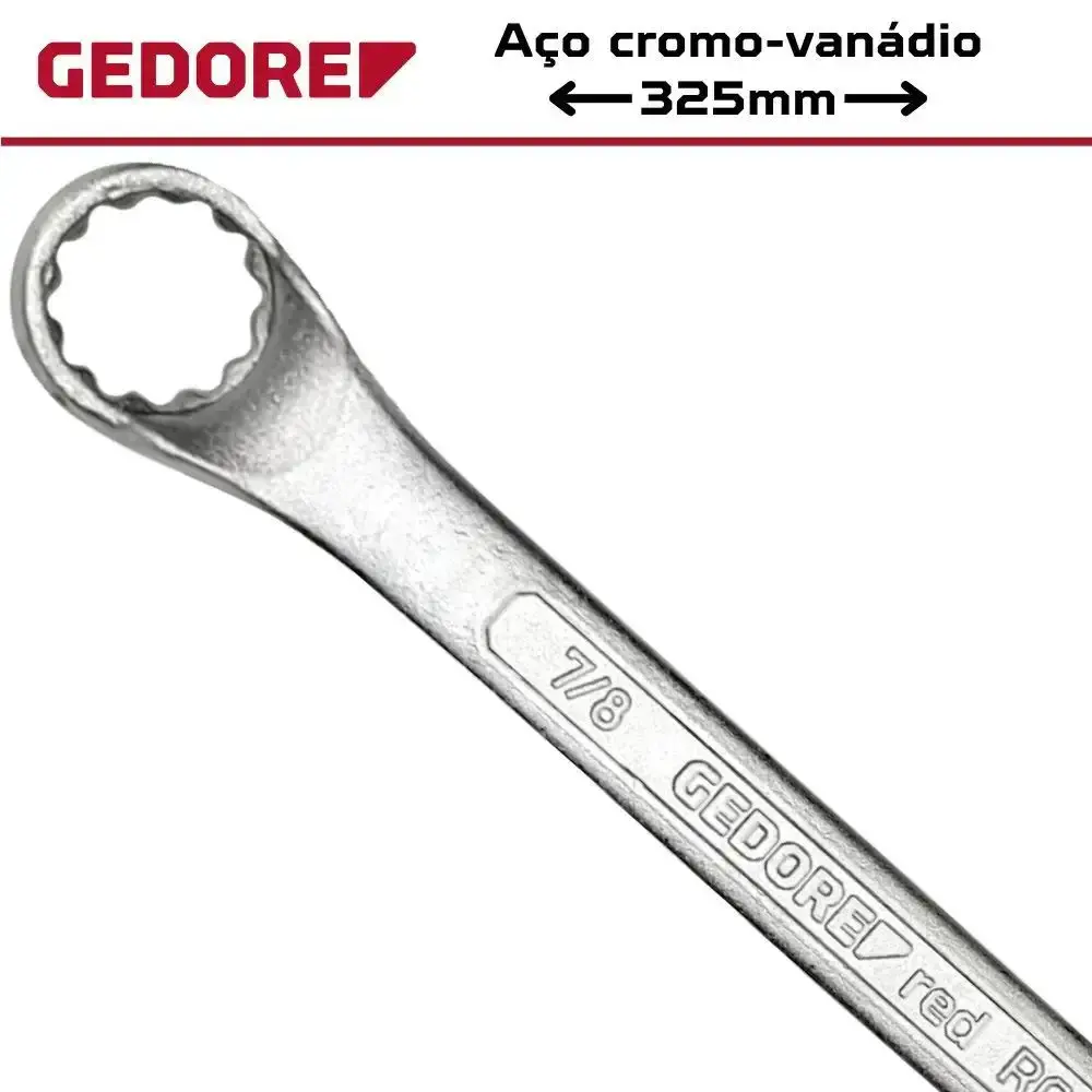 Chave Estrela 15/16 x 1 Polegada 2-15/16 x 1 Gedore — fotografia 3