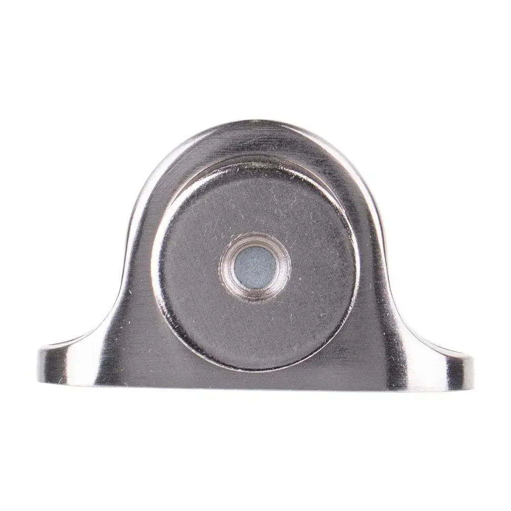 Fixador de porta magnético tipo montado no chão curvado Worker — fotografia 7