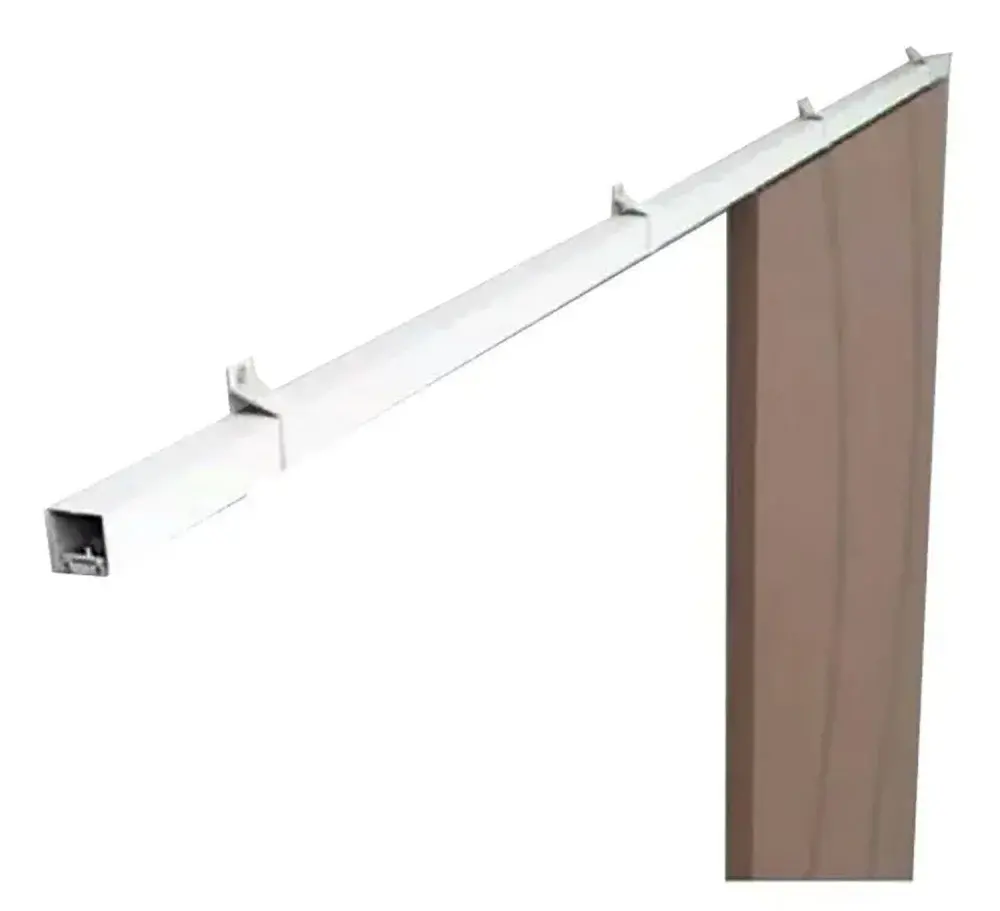 Roldana porta de correr br 80K embutir kit completo 2M Perfil