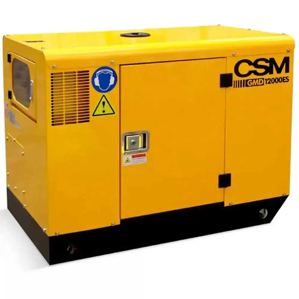 Gerador a diesel 11KVA AVR silencioso partida elétrica CSM
