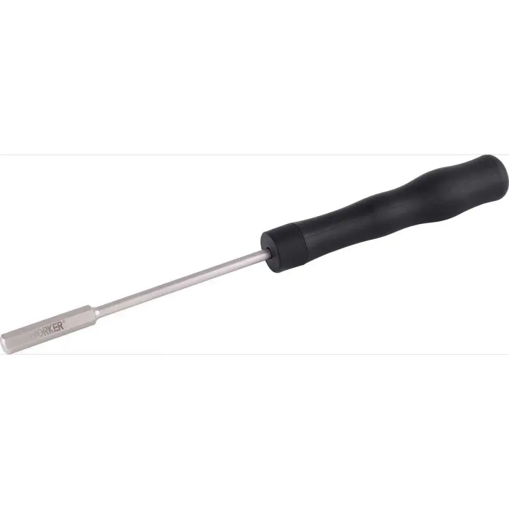 Limpador graxa manual com bocais Worker — fotografia de referência