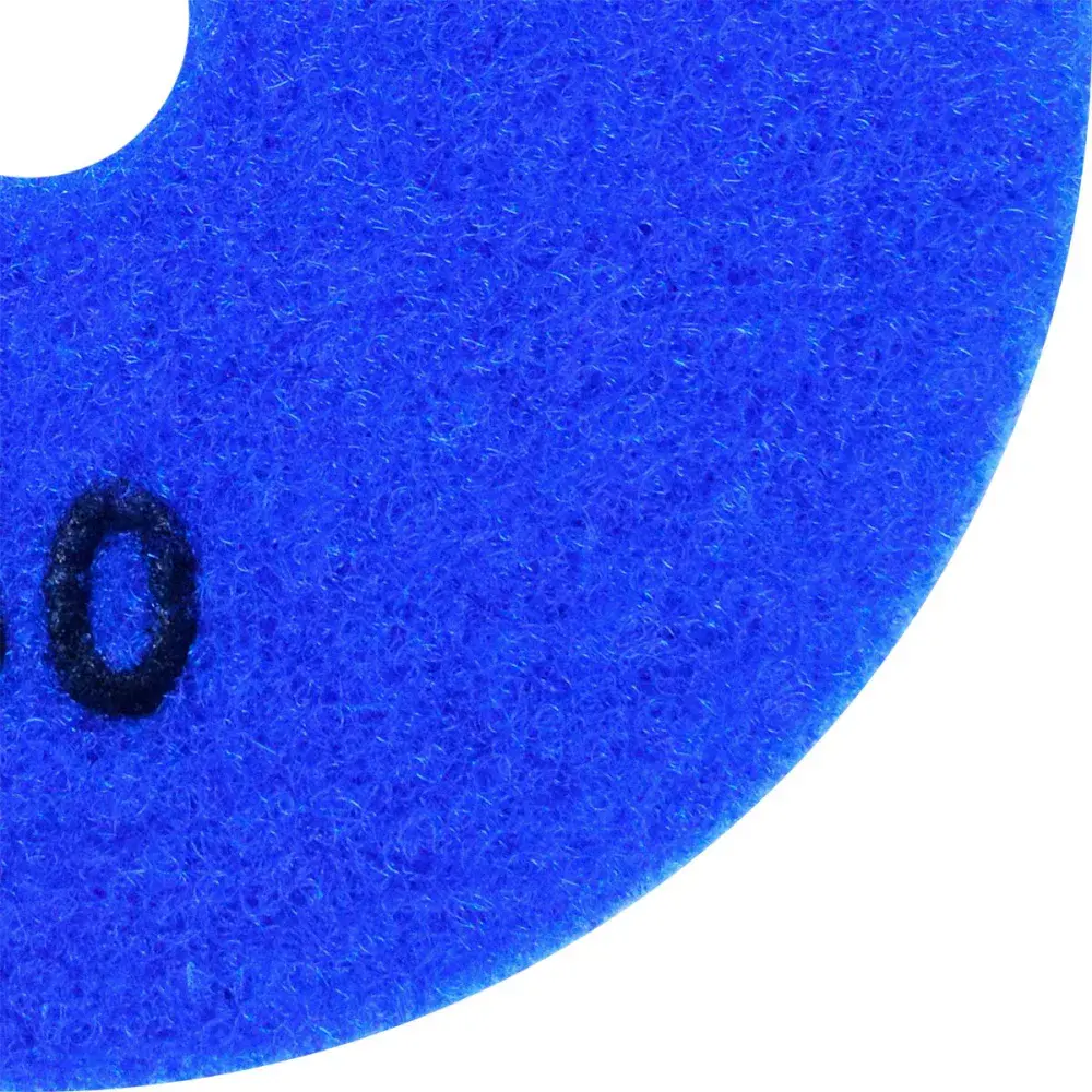 Disco de lixa diamantada com velcro 4 G50 azul Worker — fotografia 5