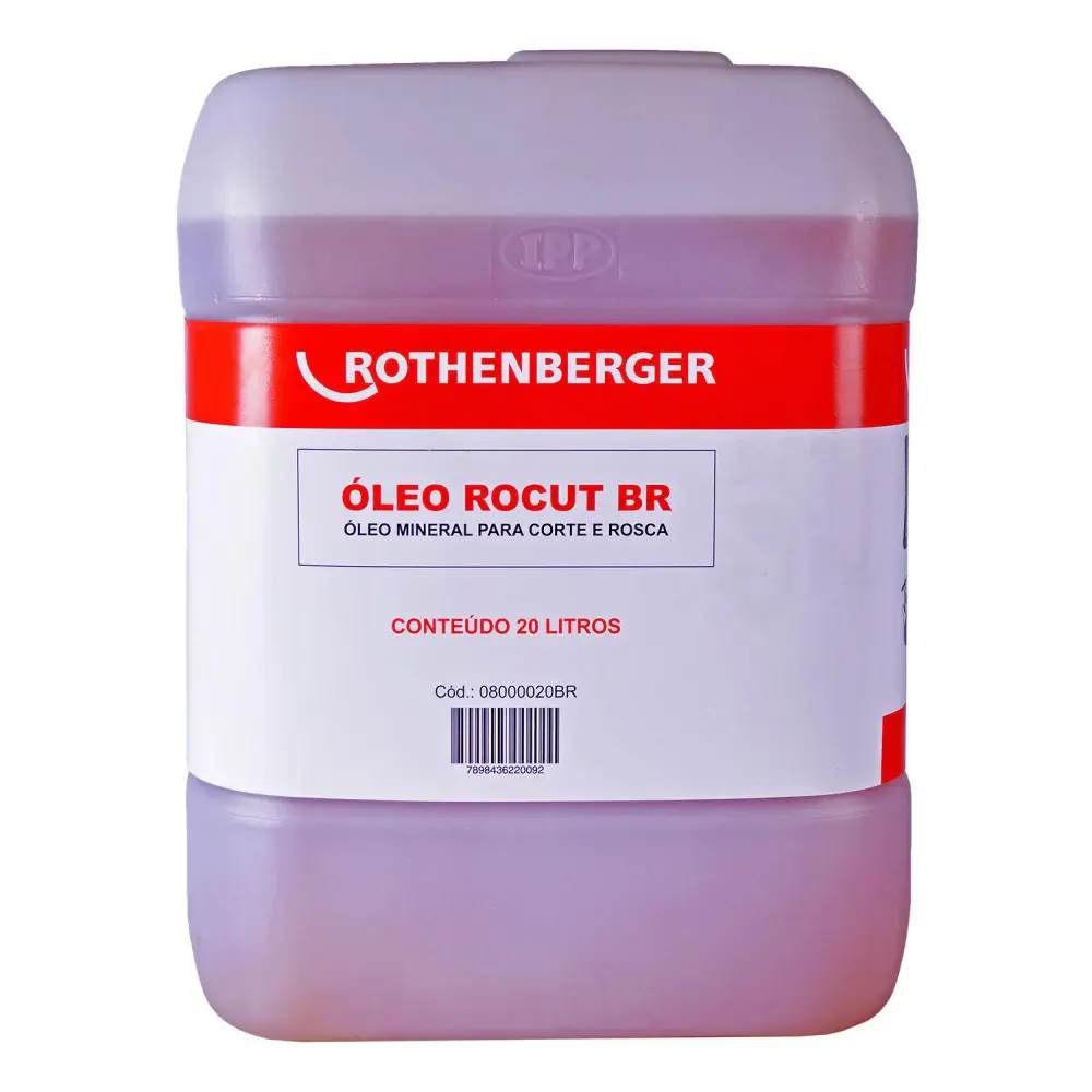 Óleo para rosca e corte galão 20L rocut br rothenberguer Rothenberger — fotografia 3