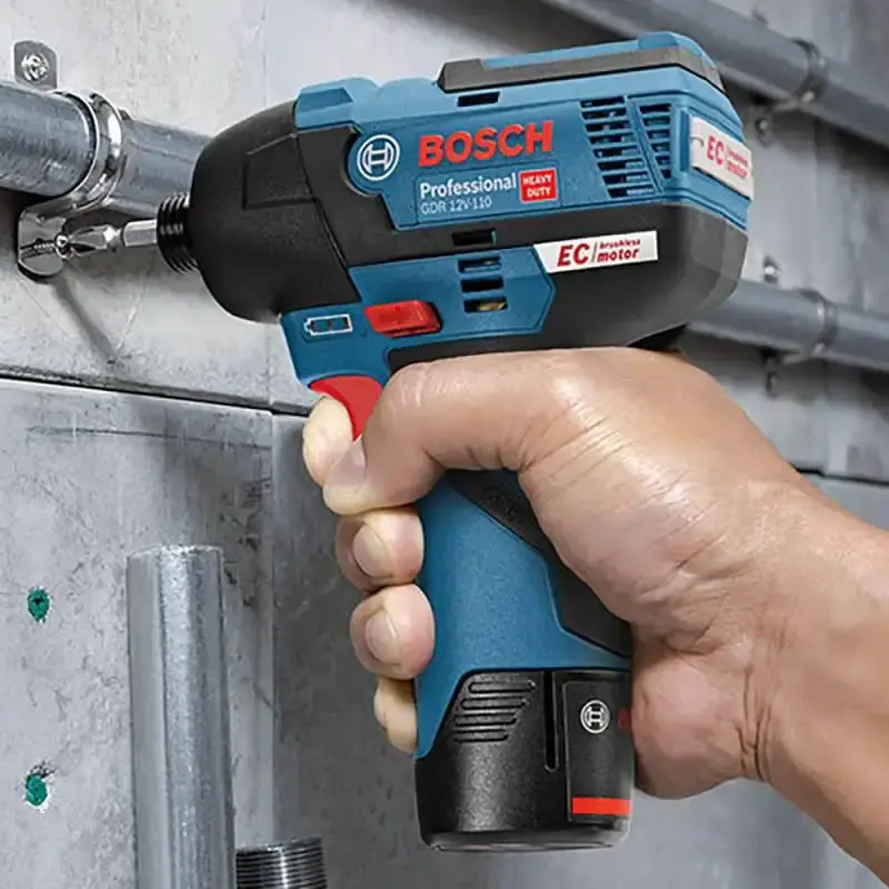 Chave de Impacto 12V 1/4 POL 110Nm GDR 12V-110 s/ Bateria e Carregador BOSCH — fotografia 4