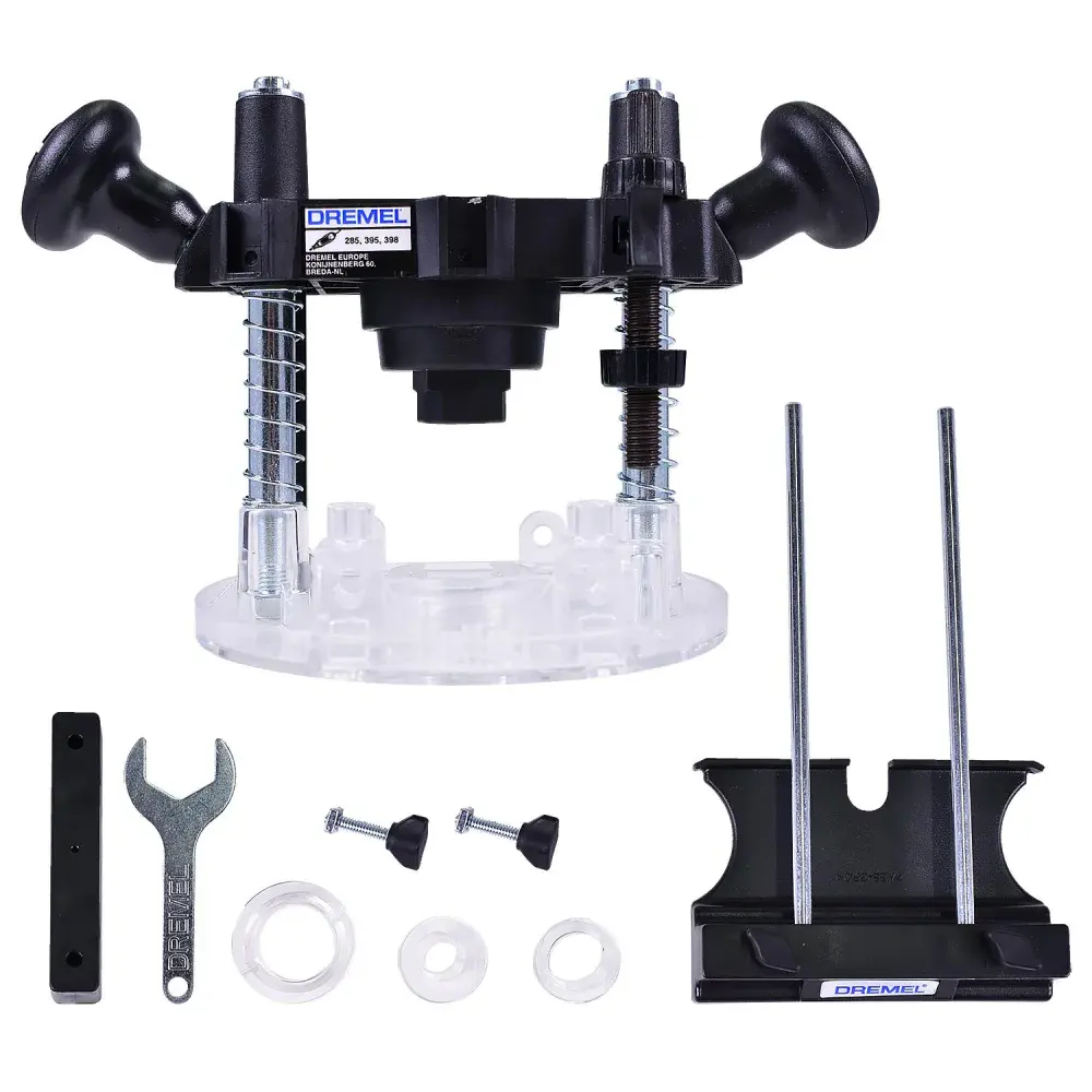 Guia de corte tupia modelo 335 Dremel — fotografia de referência