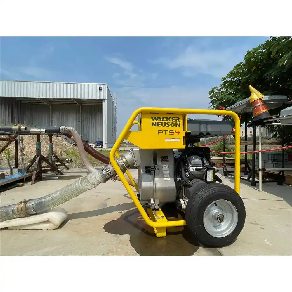 Motobomba à gasolina 15 HP 4 POL 4 t TS4A wacker Vonder — fotografia 12