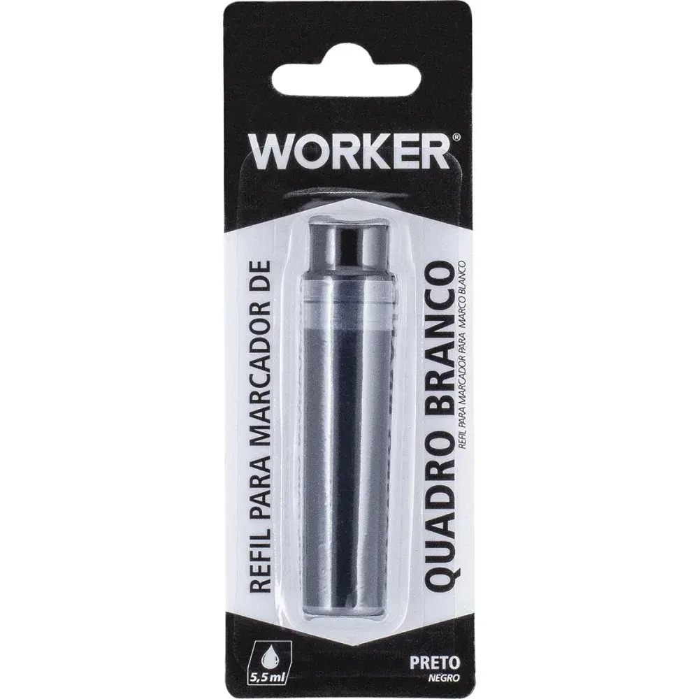 Refil de marcador para quadro branco cor preto Worker — fotografia de referência