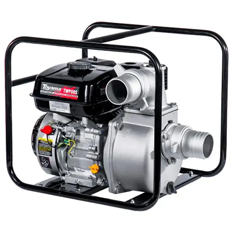 Motobomba bomba à gasolina 3 POL 6.5HP 4T auto escorvante TWP80S-XP Toyama — fotografia de referência