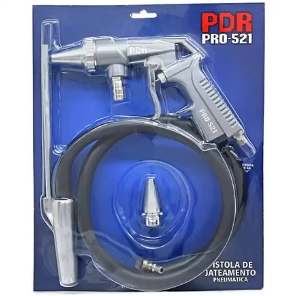 Pistola para jateamento de areia com mangueira 1 metro pro 521 PDR — fotografia 4