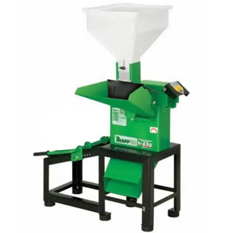 Triturador TRF-650 sem motor com base para motor Trapp — fotografia de referência