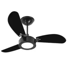 Ventilador de teto LED 3 pás 130W várias cores Venti-delta — fotografia 4