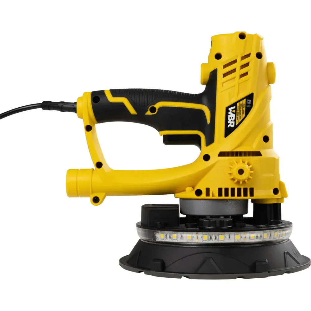Lixadeira de parede com foco led 850W 2500RPM WBR — fotografia 2