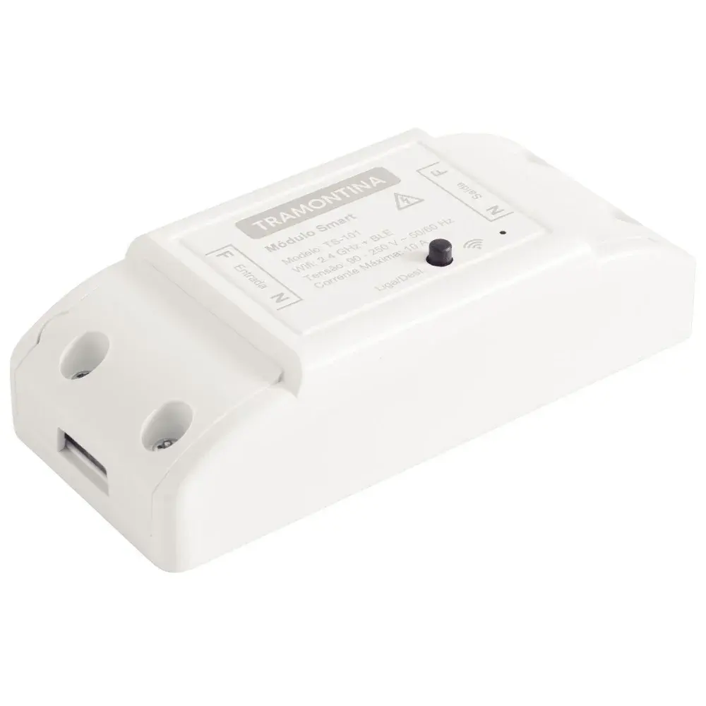 Módulo smart wifi bluetooth com 1 canal Tramontina — fotografia de referência