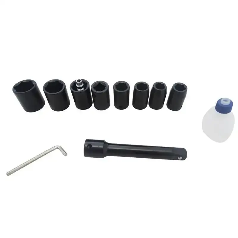 Chave de Impacto Pneumática 1/2 POL 59 Kgfm c/ Maleta e Kit Soquetes Pro-150K LDR2 — fotografia 5