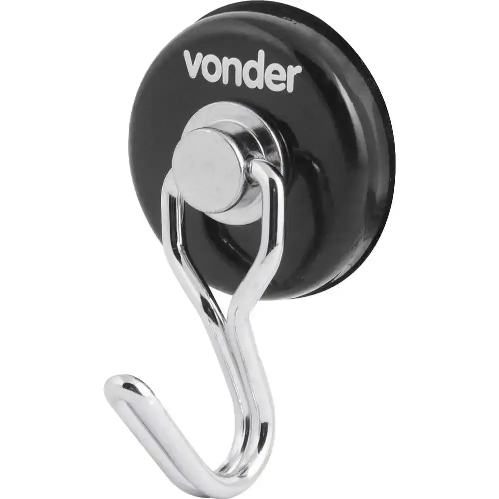 Gancho magnético 38MM cromado 30KGF Vonder — fotografia 5