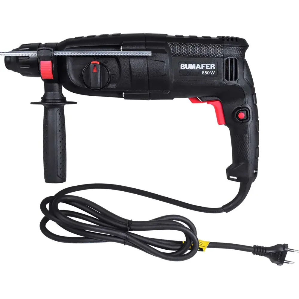 Martelete perfurador e rompedor sds plus 850W Bumafer — fotografia 5