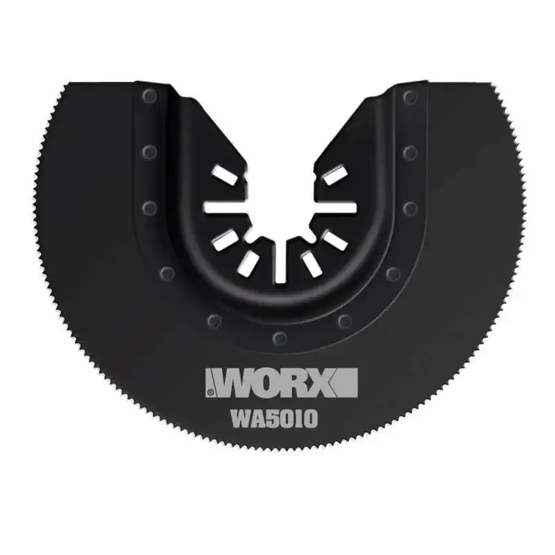 Serra circular meia lua HSS 80 MM para ferramenta multifunção WA5010 Worx