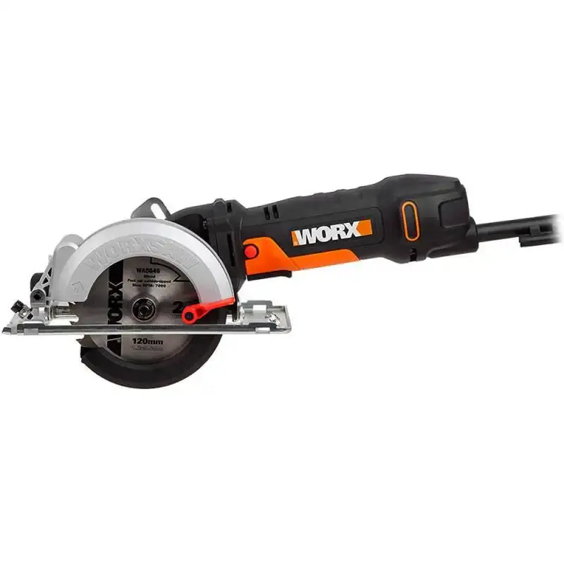Serra circular 4.3/8 POL 500W corte 43 MM WX439 Worx 110 V — fotografia 3