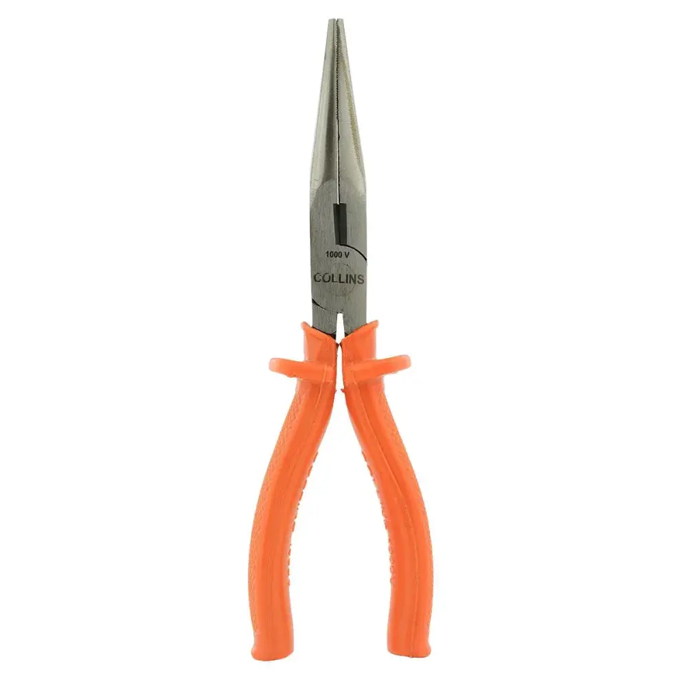 Alicate de bico meia cana longo 7.1/2” Collins — fotografia 8