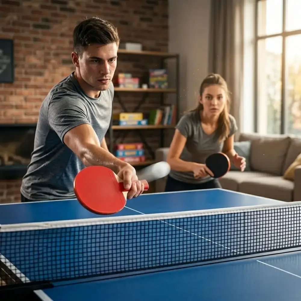 Kit raquete ping pong profissional com rede retrátil e 4 bolinhas zt-kpp Zelt — fotografia 5
