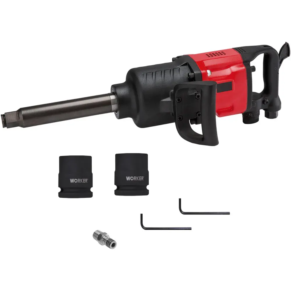 Chave de impacto pneumática 1 3100NM 3600RPM 16,3KG Worker — fotografia de referência