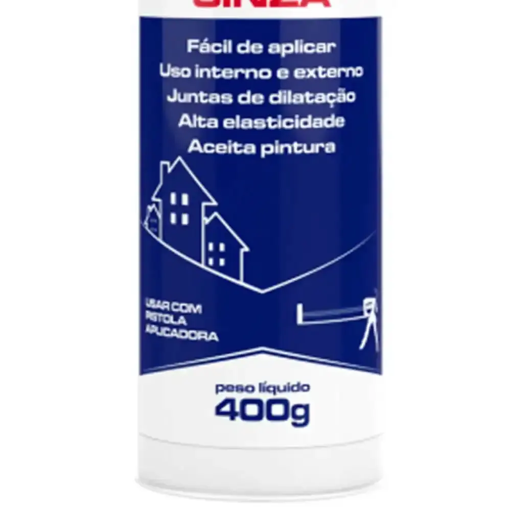 Selante de construção PU40 cinza 400G PT0500002 mundial prime — fotografia 4