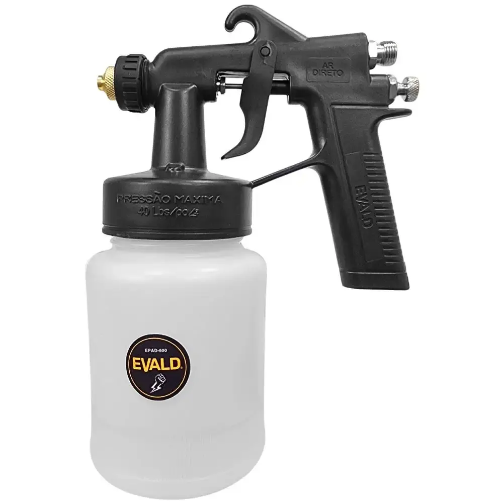 Pistola de Pintura Ar direto 1,2 MM 600 ML EPAD-600 EVALD