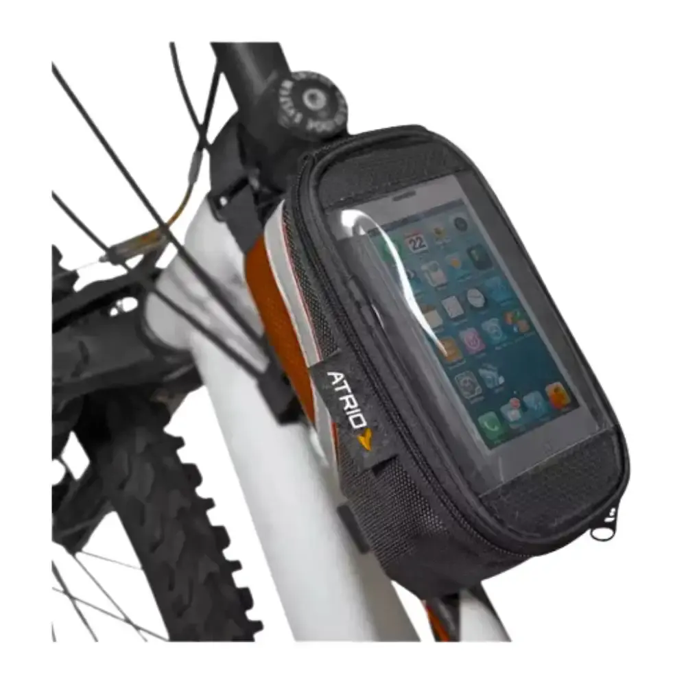 Bolsa impermeável com porta celular para bike B1022 Multilaser — fotografia 3