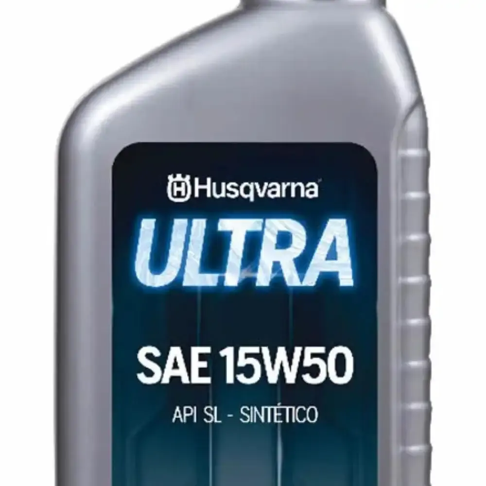 Óleo motor 4 tempos ultra SAE 15W-50 sintético 1L 546531101 Husqvarna — fotografia 3