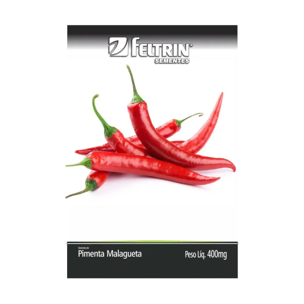 Semente pimenta malagueta 400MG feltrin sementes