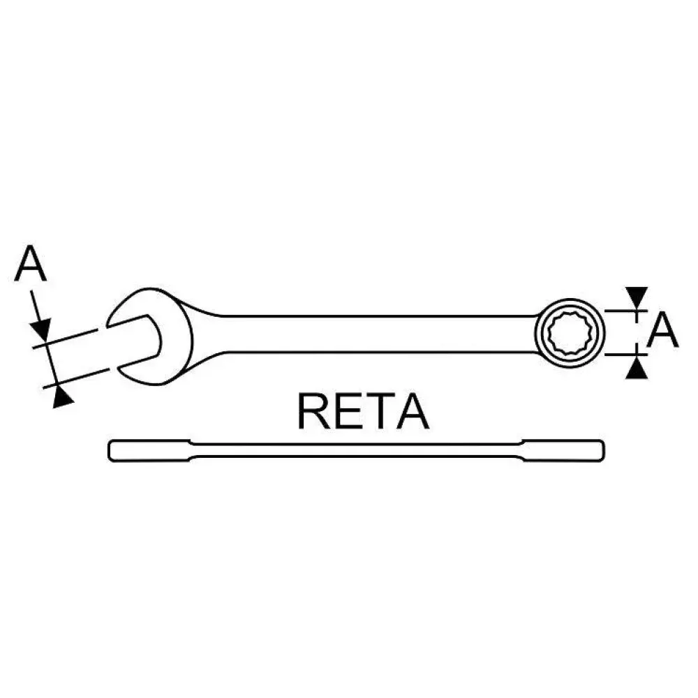 Chave combinada com catraca 11/16” Stanley 4-91-971 — fotografia 2