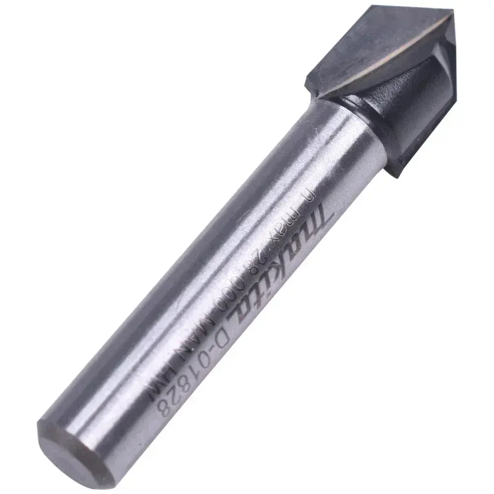 Fresa ponta v haste 3/8” D-01828 Makita — fotografia 8