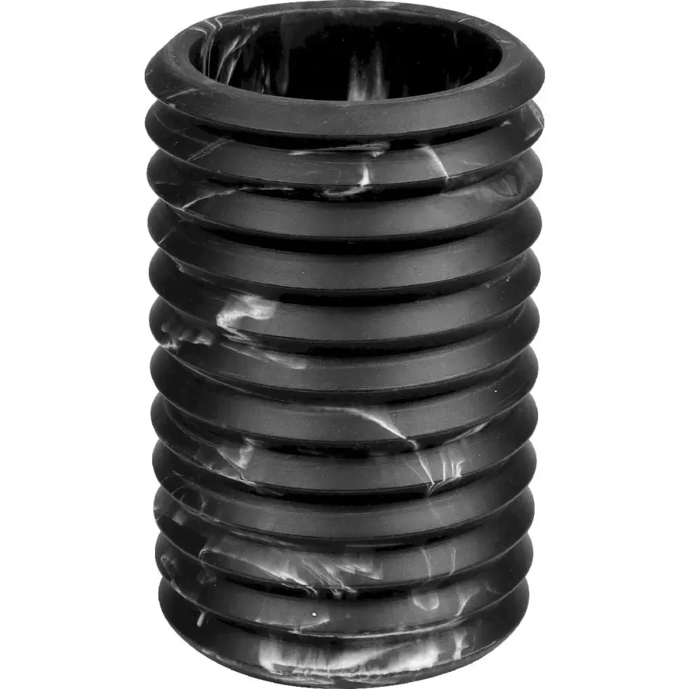 Linha varese porta escova de dentes sanfonado preto Kala — fotografia 3