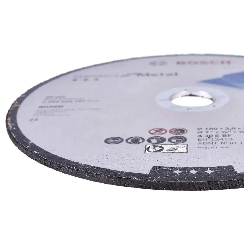 Disco abrasivo para corte em metal 180 x 3MM grão 30 Bosch — fotografia 10
