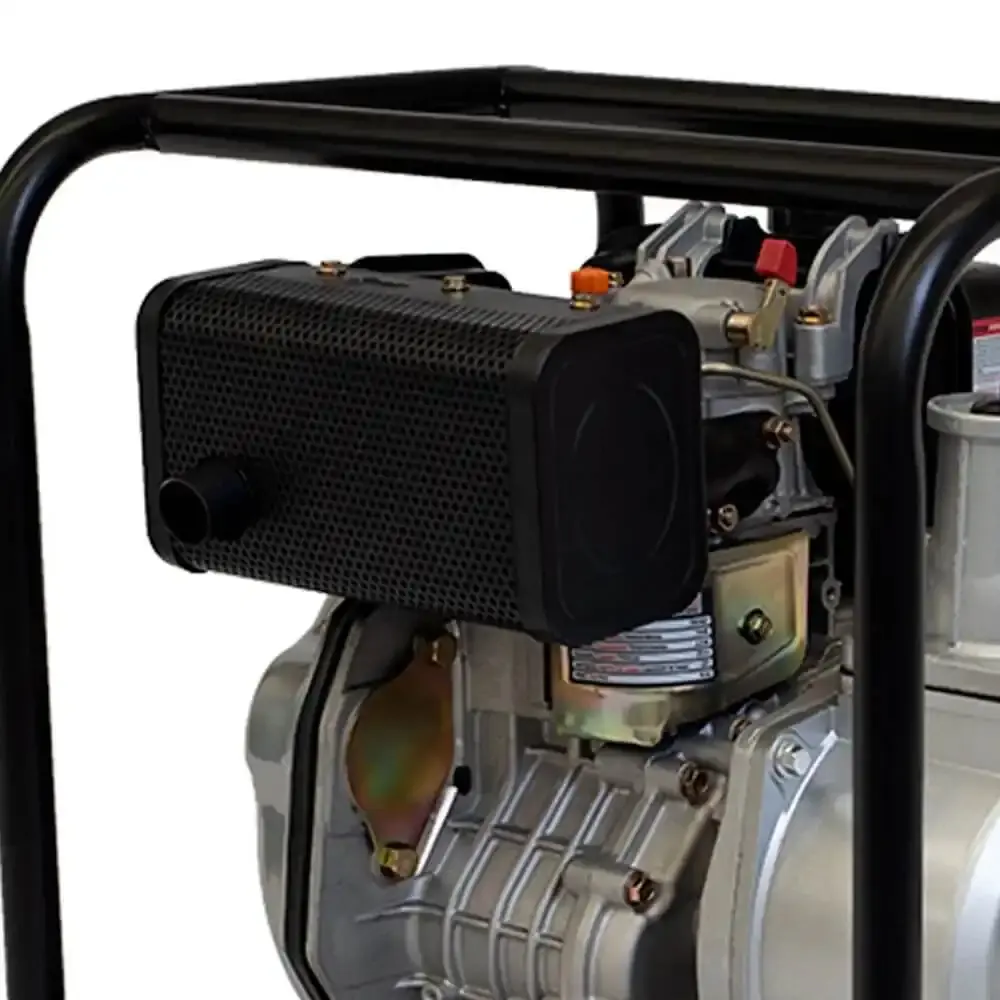 Motobomba a diesel 7 HP auto escorvante 3 POL TDWP80SXP Toyama — fotografia 3